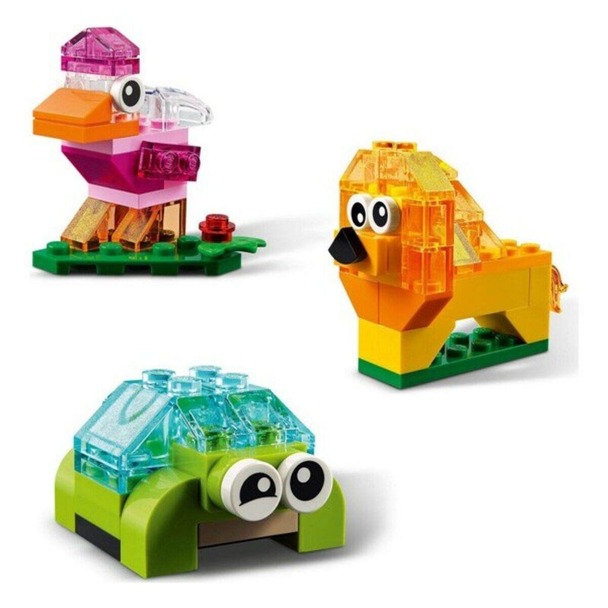 Playset Classic Transparent Bricks Lego 11013 - Little Baby Shop