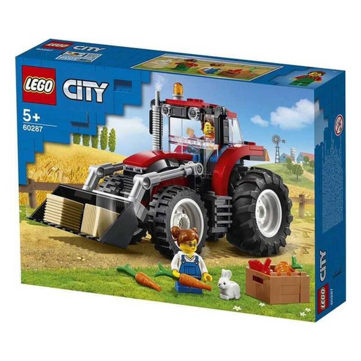 Playset City Great Vehicles Tractor Lego 60287 (148 pcs) - Little Baby Shop