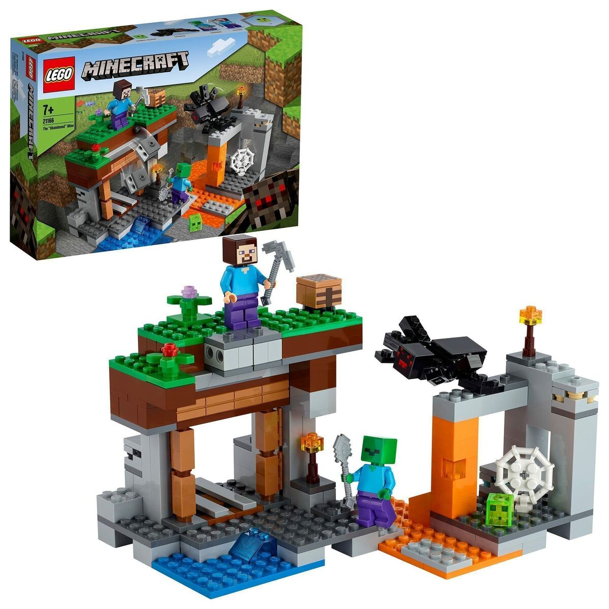 Playset Masters Minecraft 21166 The Abandoned Mine - Little Baby Shop