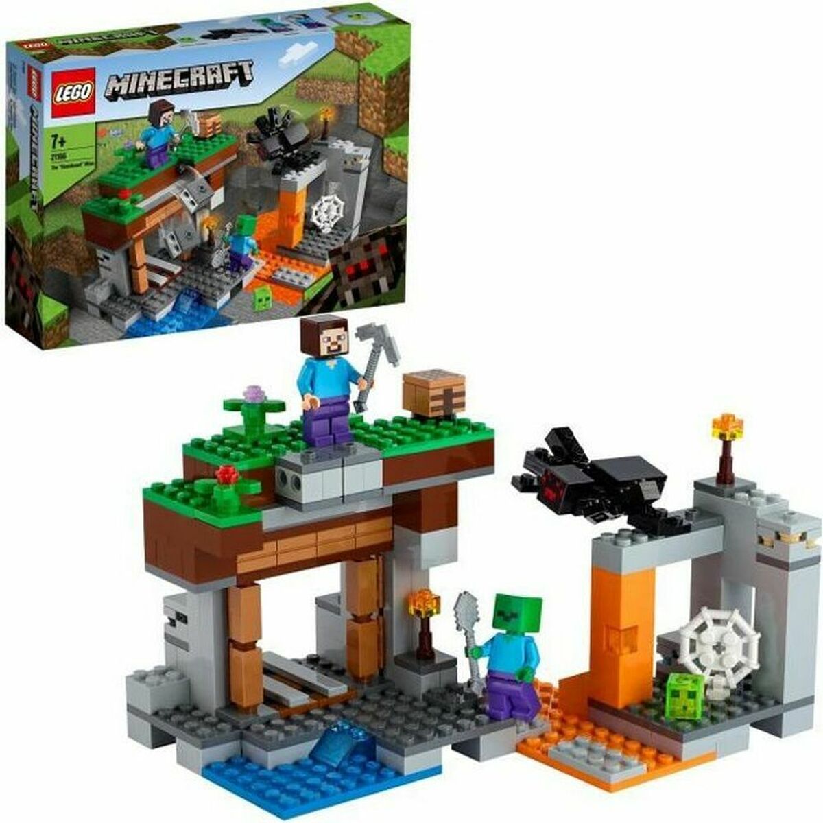 Playset Masters Minecraft 21166 The Abandoned Mine - Little Baby Shop