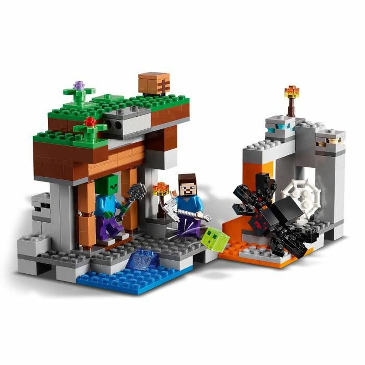 Playset Masters Minecraft 21166 The Abandoned Mine - Little Baby Shop