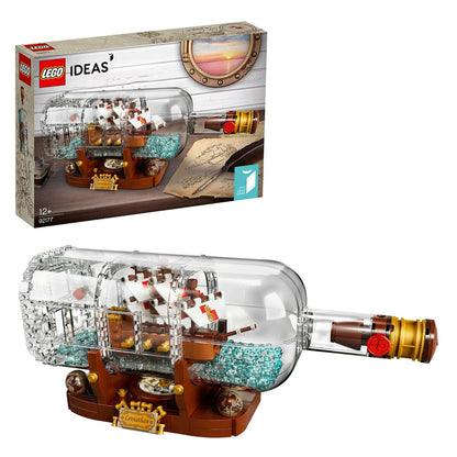 Playset Lego Ideas: Ship in a Bottle 92177 962 Pieces 31 x 10 x 10 cm - Little Baby Shop