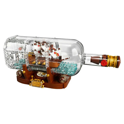 Playset Lego Ideas: Ship in a Bottle 92177 962 Pieces 31 x 10 x 10 cm - Little Baby Shop