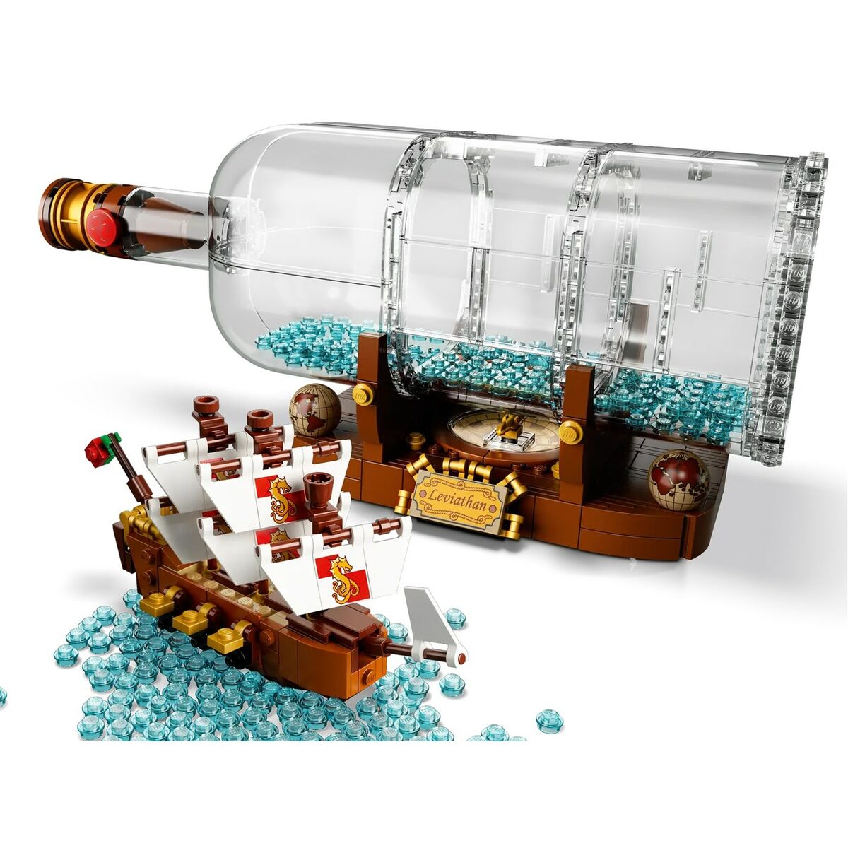 Playset Lego Ideas: Ship in a Bottle 92177 962 Pieces 31 x 10 x 10 cm - Little Baby Shop