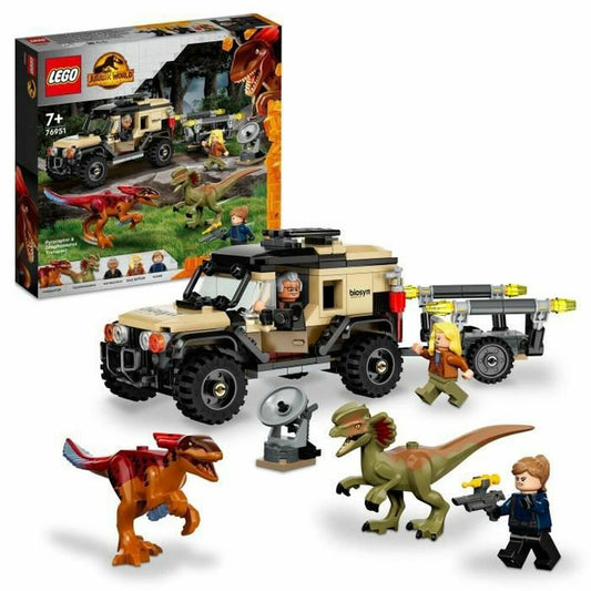 Playset Lego 76951 Jurassic World Transport of Pyroraptor and Dilophosaurus - Little Baby Shop