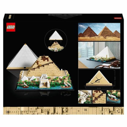 Playset   Lego 21058 Architecture The Great Pyramid of Giza         1476 Pieces - Little Baby Shop