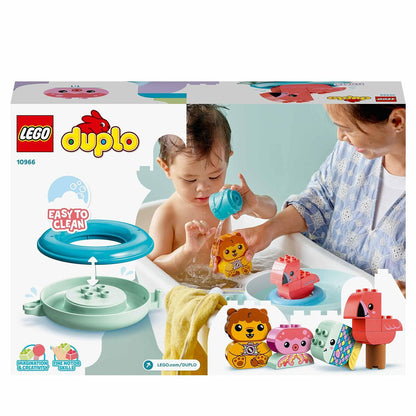 Playset Lego 10966 DUPLO Bath Toy: Floating Animal Island (20 Pieces) - Little Baby Shop