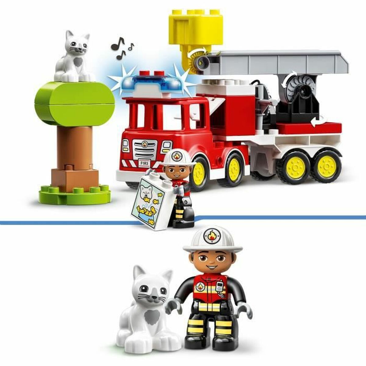 Playset Lego DUPLO Town 10969 Fire Truck 21 Pieces - Little Baby Shop