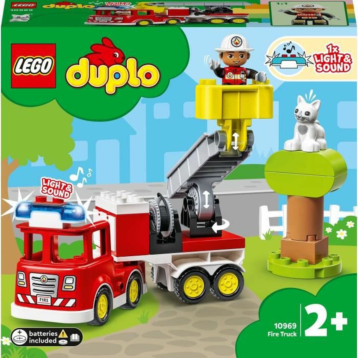 Playset Lego DUPLO Town 10969 Fire Truck 21 Pieces - Little Baby Shop