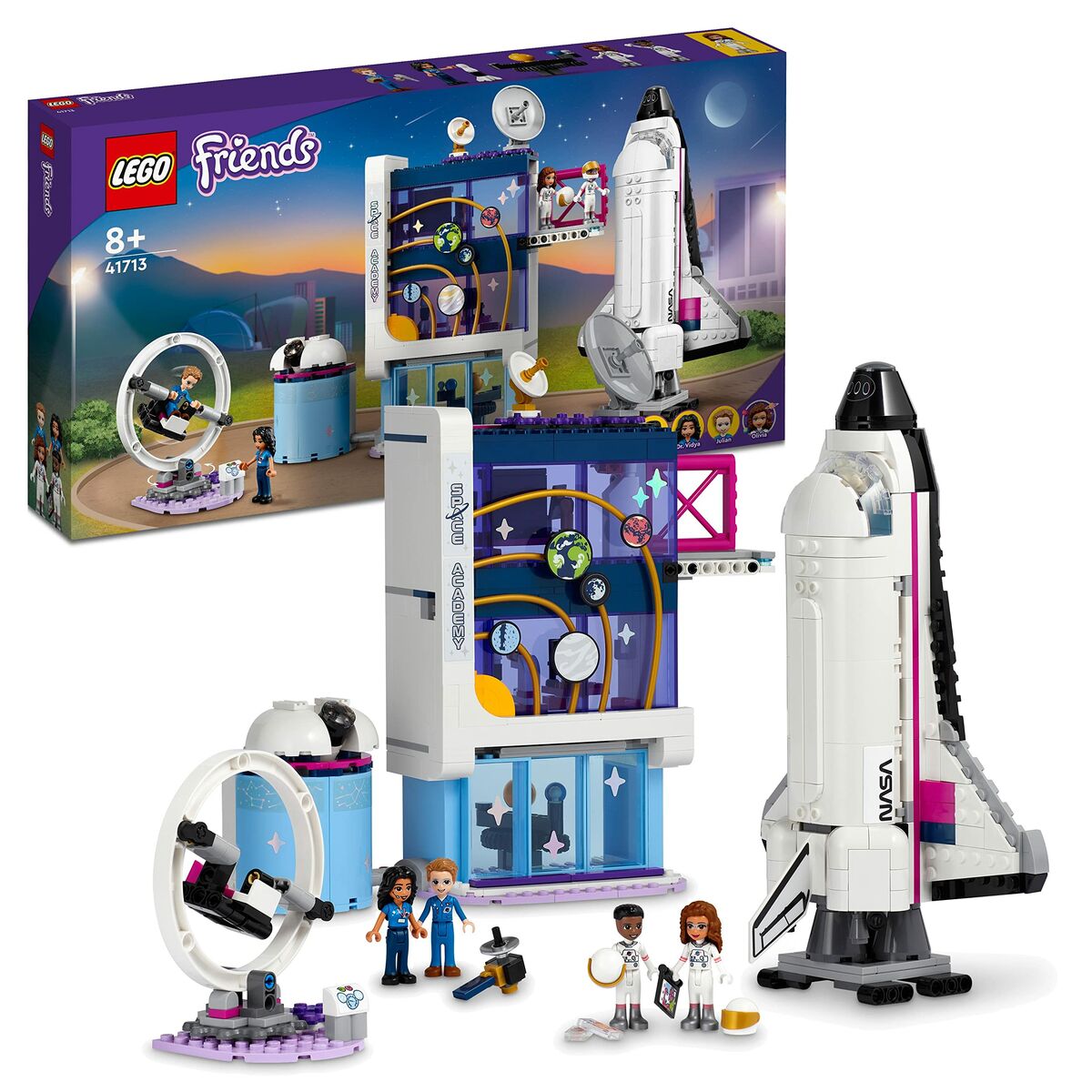 Playset Lego 41713 Friends Olivia's Space Academy (757 Pieces) - Little Baby Shop