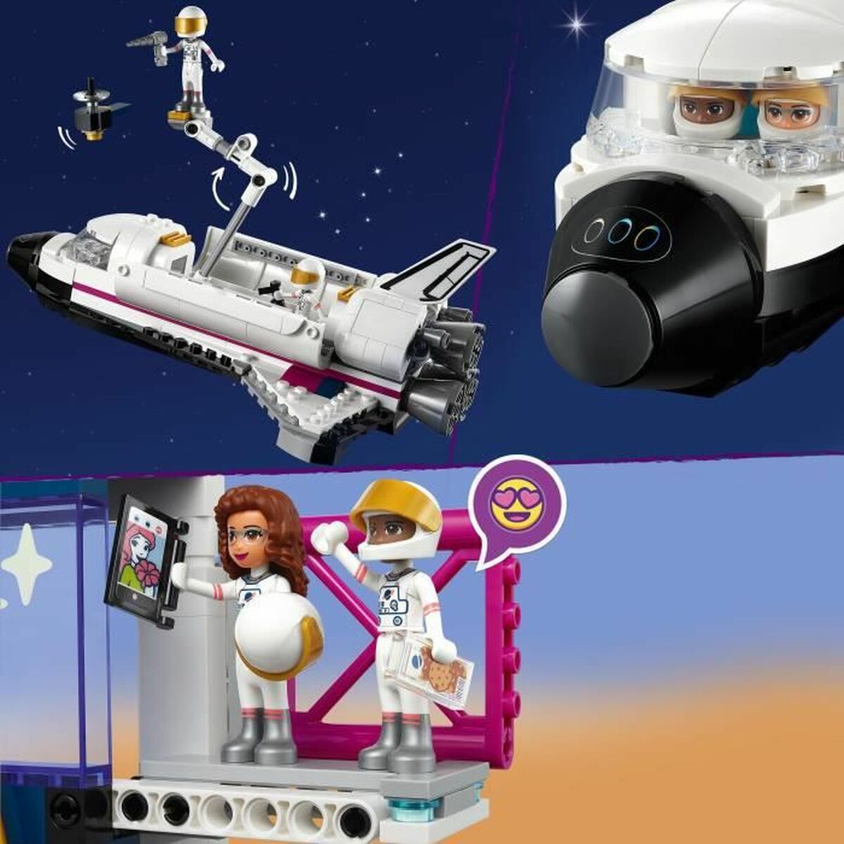 Playset Lego 41713 Friends Olivia's Space Academy (757 Pieces) - Little Baby Shop