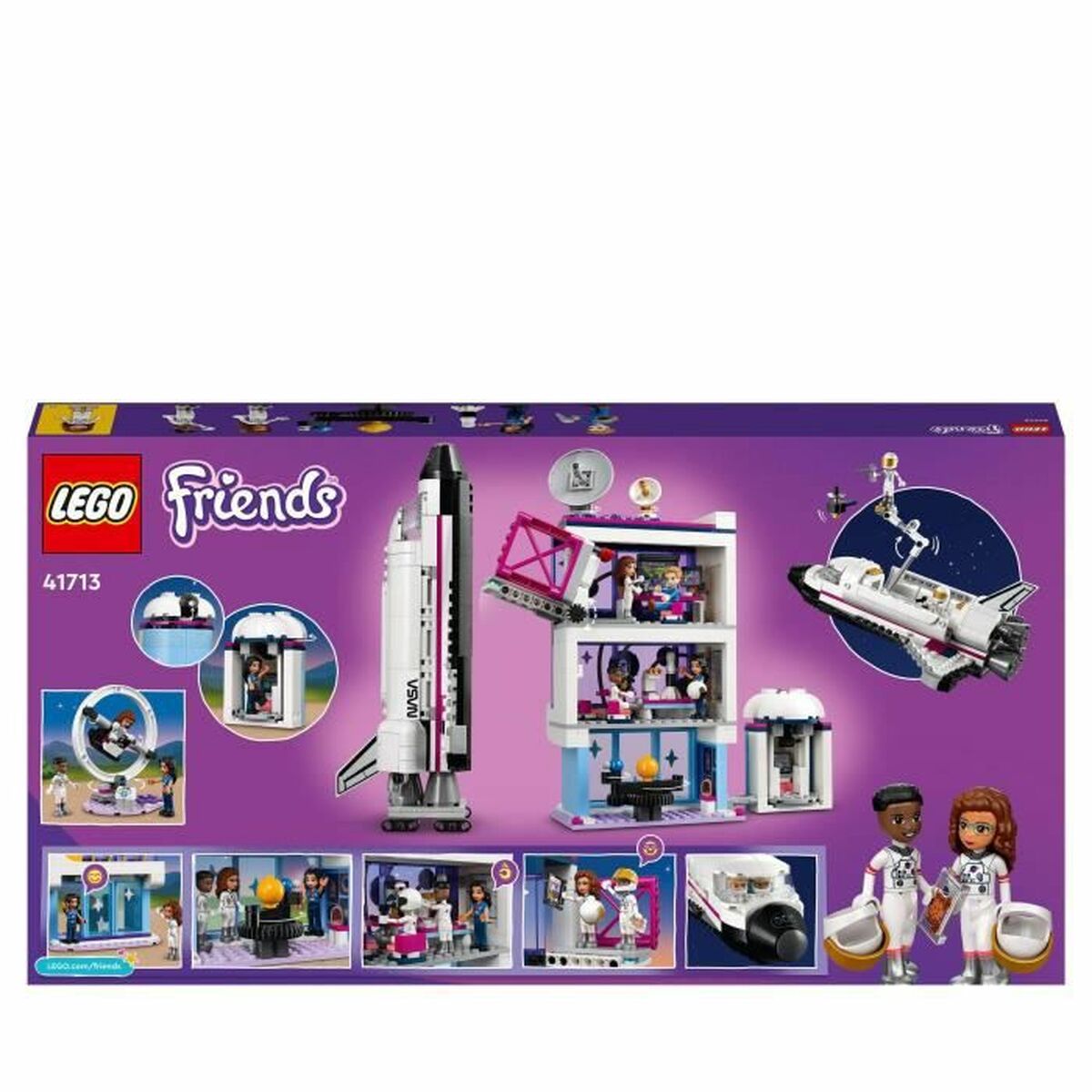 Playset Lego 41713 Friends Olivia's Space Academy (757 Pieces) - Little Baby Shop