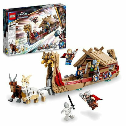 Construction set Lego Thor Love and Thunder: The Goat Boat - Little Baby Shop