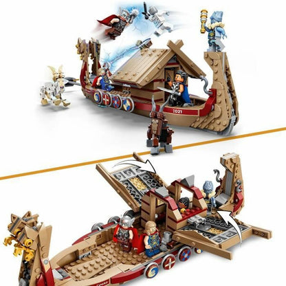 Construction set Lego Thor Love and Thunder: The Goat Boat - Little Baby Shop