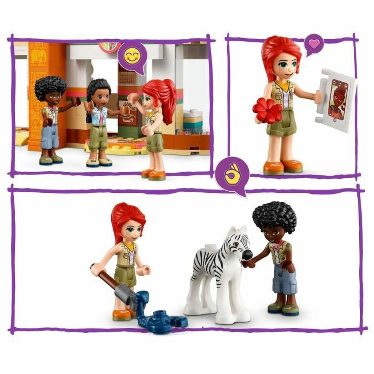 Playset Lego Friends 41717 Mia's Wildlife Rescue Center (430 Pieces) - Little Baby Shop