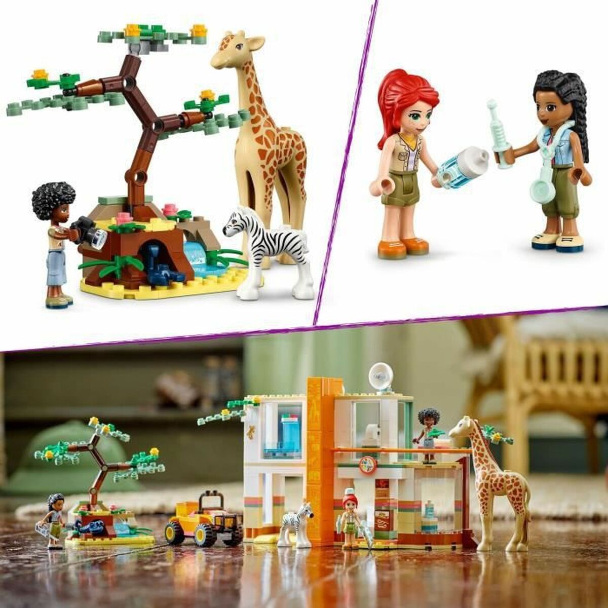 Playset Lego Friends 41717 Mia's Wildlife Rescue Center (430 Pieces) - Little Baby Shop