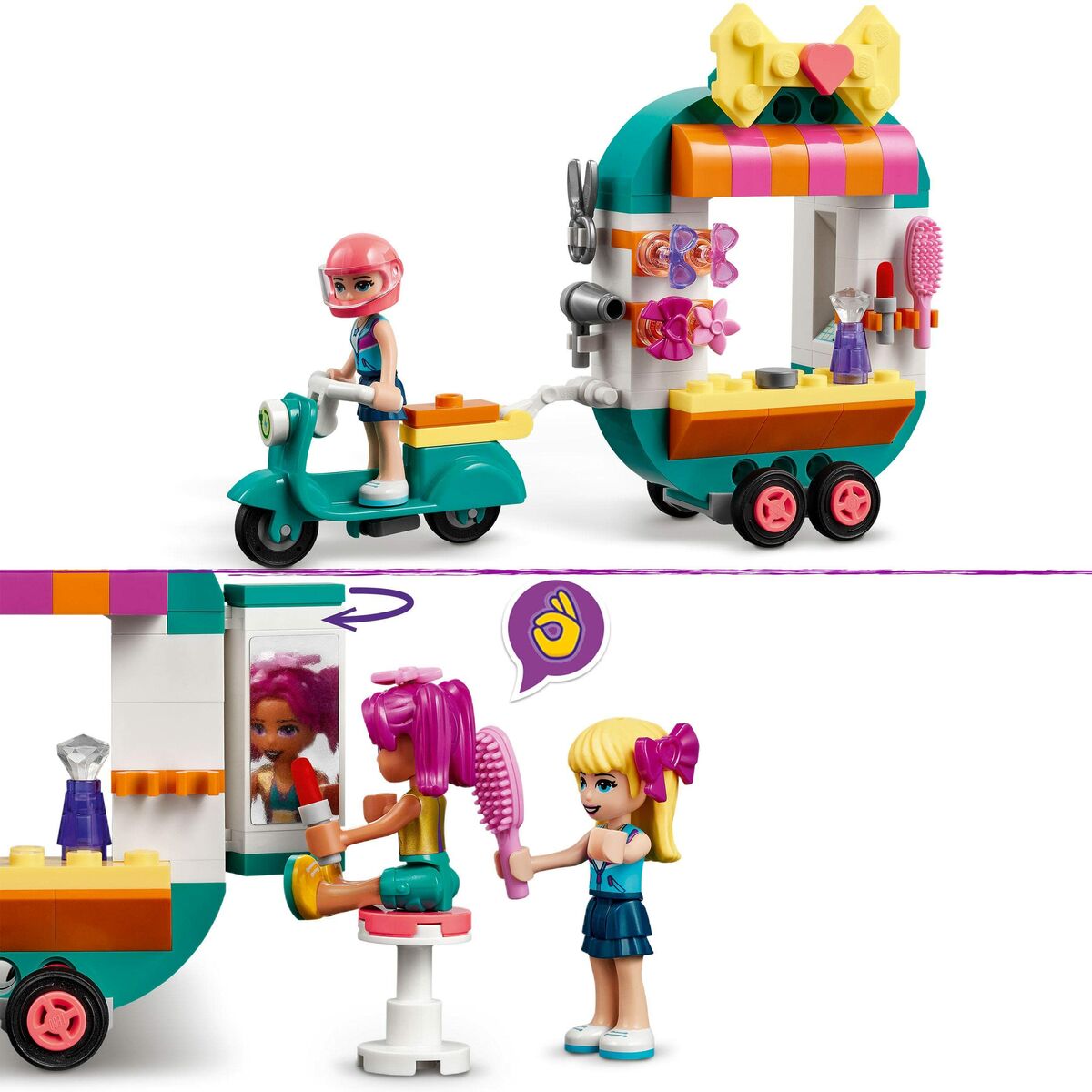 Playset Lego 41719 Friends The Mobile Fashion Shop (94 Pieces) - Little Baby Shop