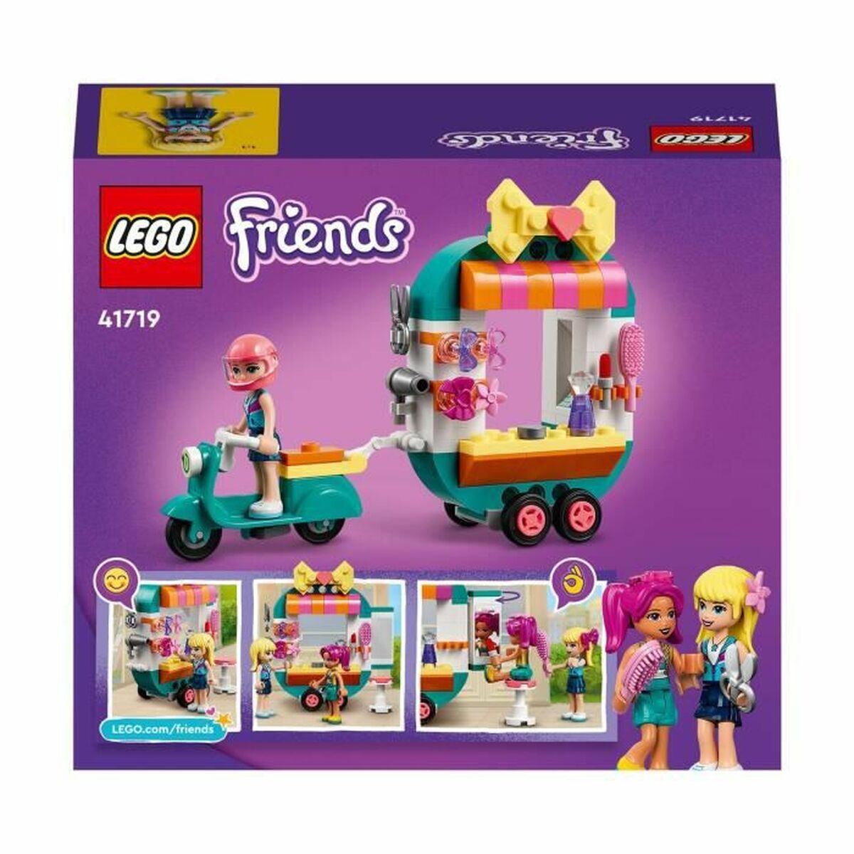 Playset Lego 41719 Friends The Mobile Fashion Shop (94 Pieces) - Little Baby Shop