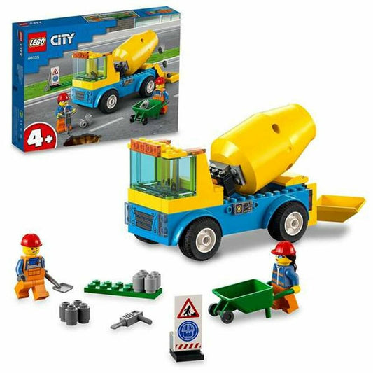 Playset Lego 60325 Cement Mixer Truck 60325 (85 pcs) - Little Baby Shop