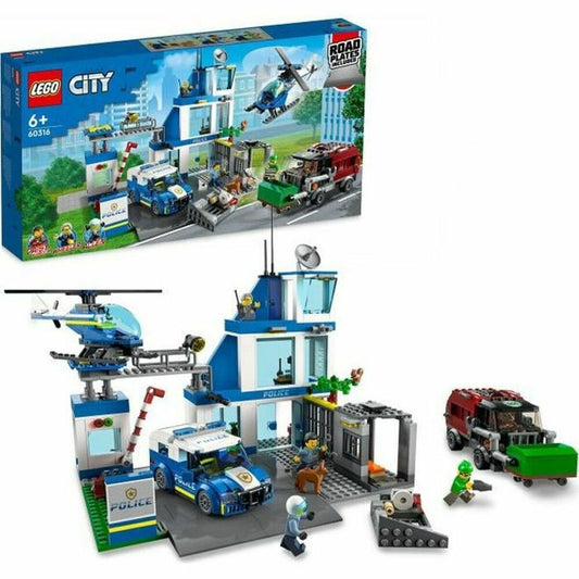 Playset Masters 60316 City Police Station - Little Baby Shop