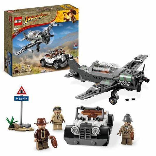 Construction set Lego  Indiana Jones 77012 Continuation by fighting plane - Little Baby Shop