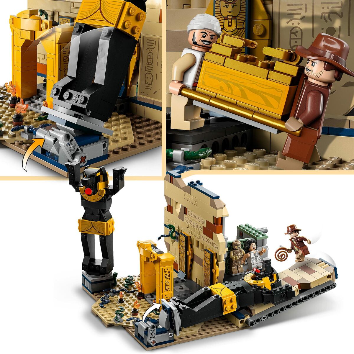 Construction set Lego Indiana Jones 77013 The escape of the lost tomb - Little Baby Shop