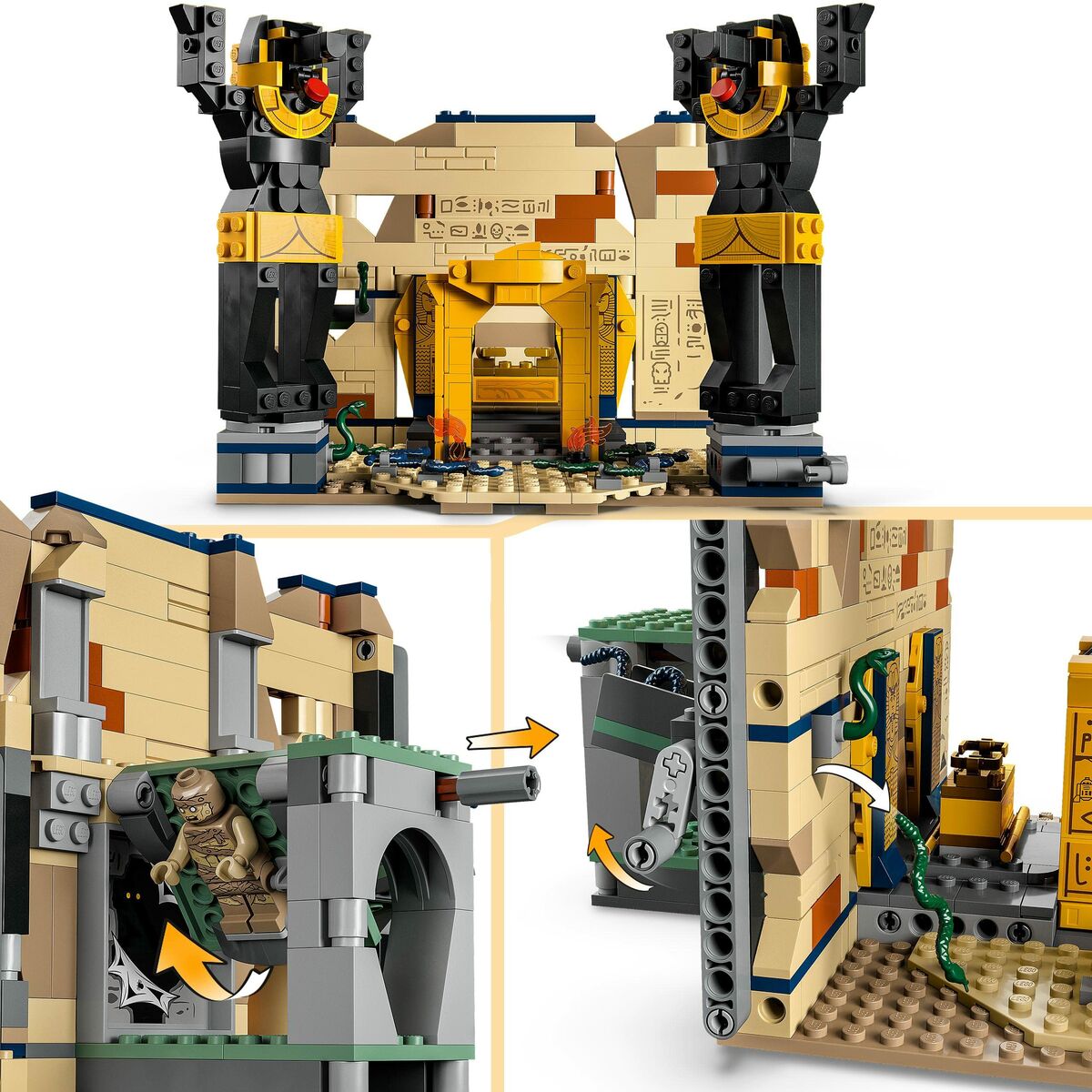 Construction set Lego Indiana Jones 77013 The escape of the lost tomb - Little Baby Shop