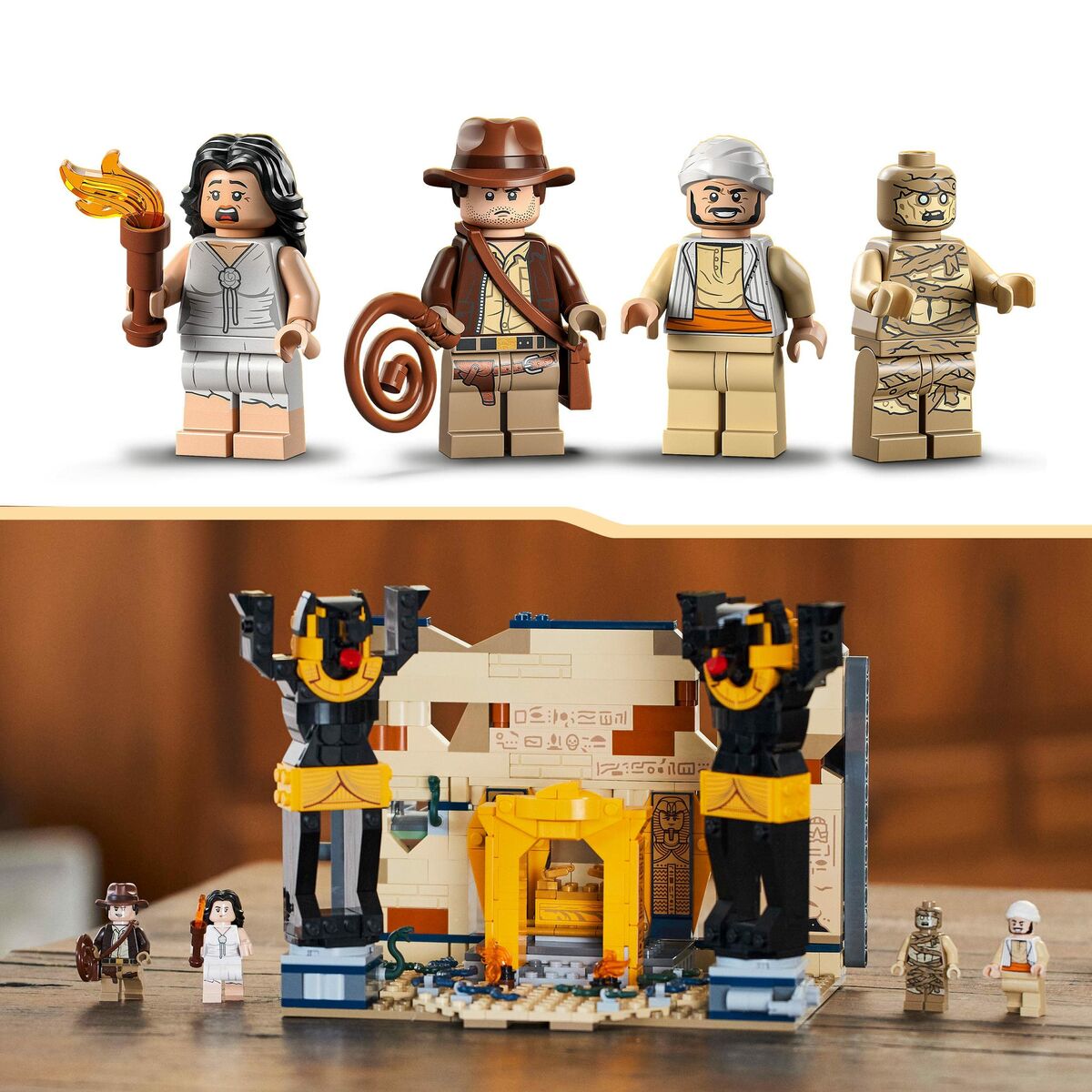 Construction set Lego Indiana Jones 77013 The escape of the lost tomb - Little Baby Shop