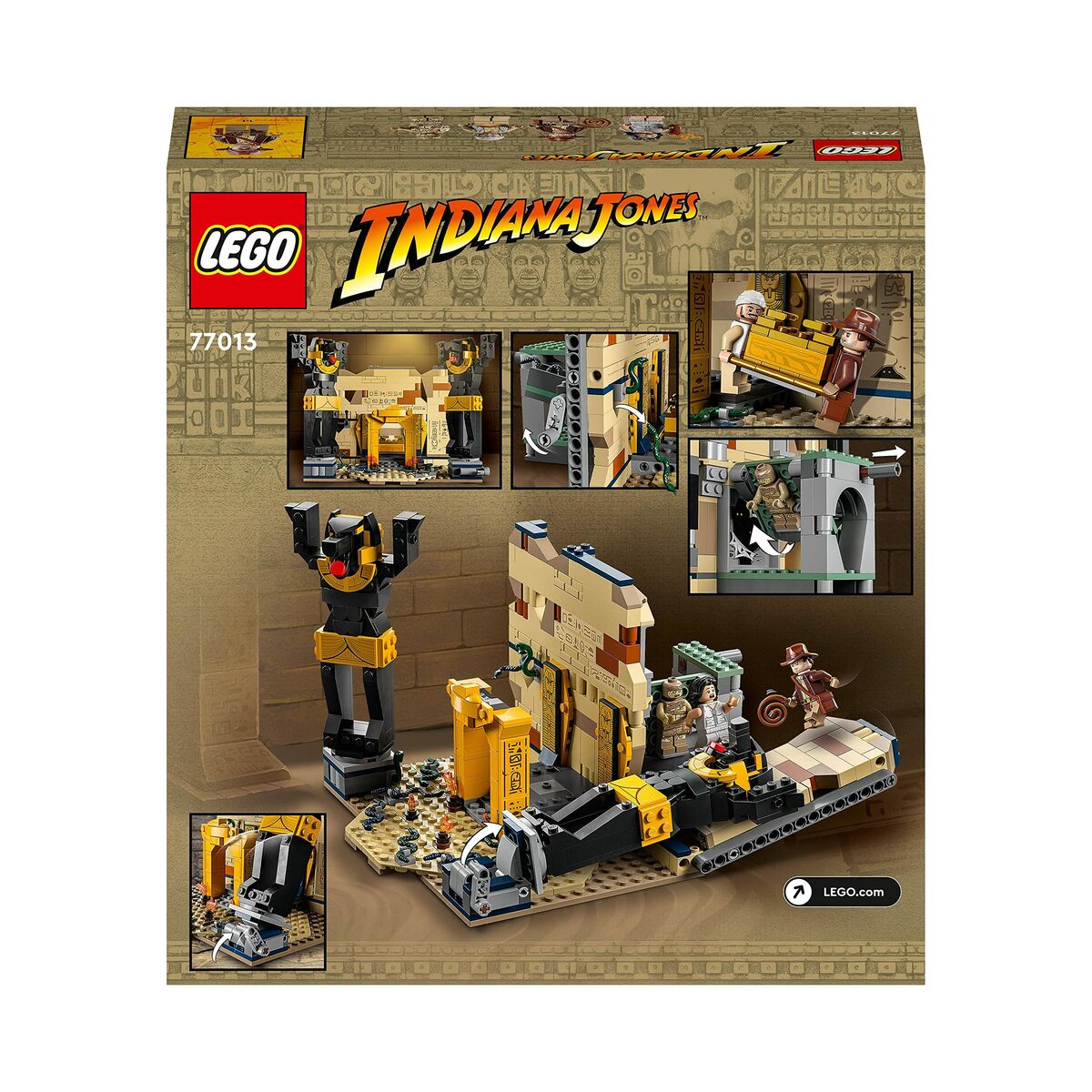 Construction set Lego Indiana Jones 77013 The escape of the lost tomb - Little Baby Shop