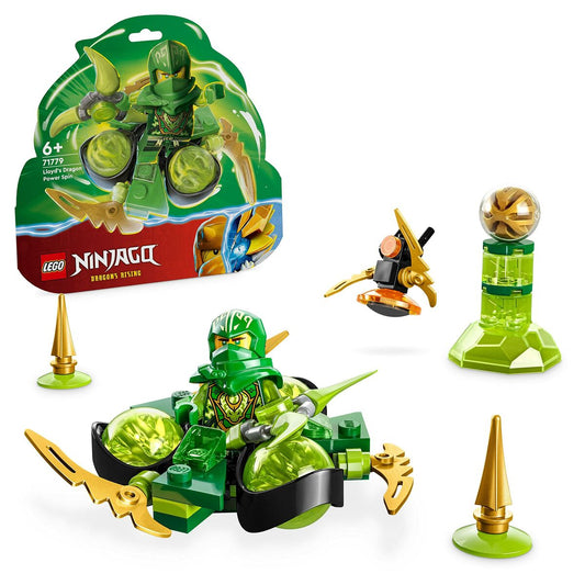 Playset Ninjago : Lloy's Dragon Power Spin Lego 71779 56 Pieces - Little Baby Shop