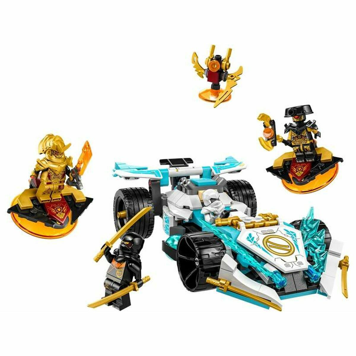 Construction set Lego  Ninjago 71791 The Spinjitzu racing car: the power of the Zane Dragon Multicolour - Little Baby Shop