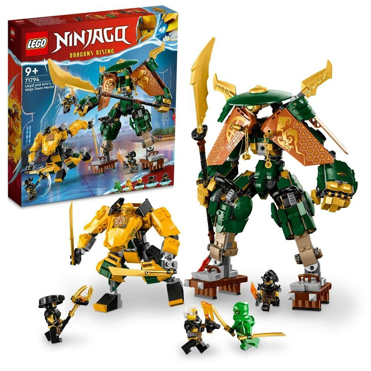 Construction set Lego Ninjago 71794 The Ninjas Lloyd and Arin robot team - Little Baby Shop