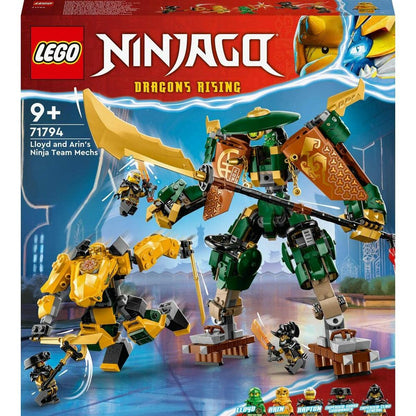 Construction set Lego Ninjago 71794 The Ninjas Lloyd and Arin robot team - Little Baby Shop