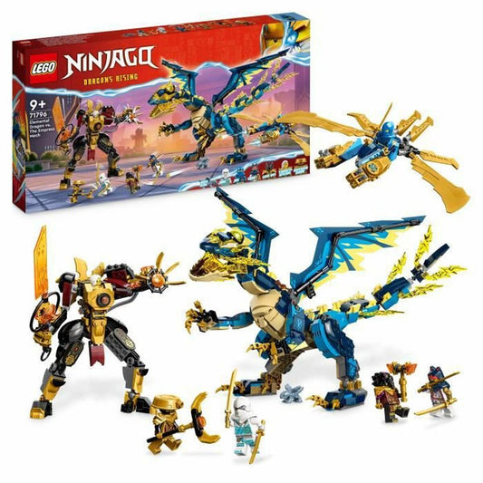 Construction set Lego Ninjago 71796 The elementary dragon against the Empress robot Multicolour - Little Baby Shop