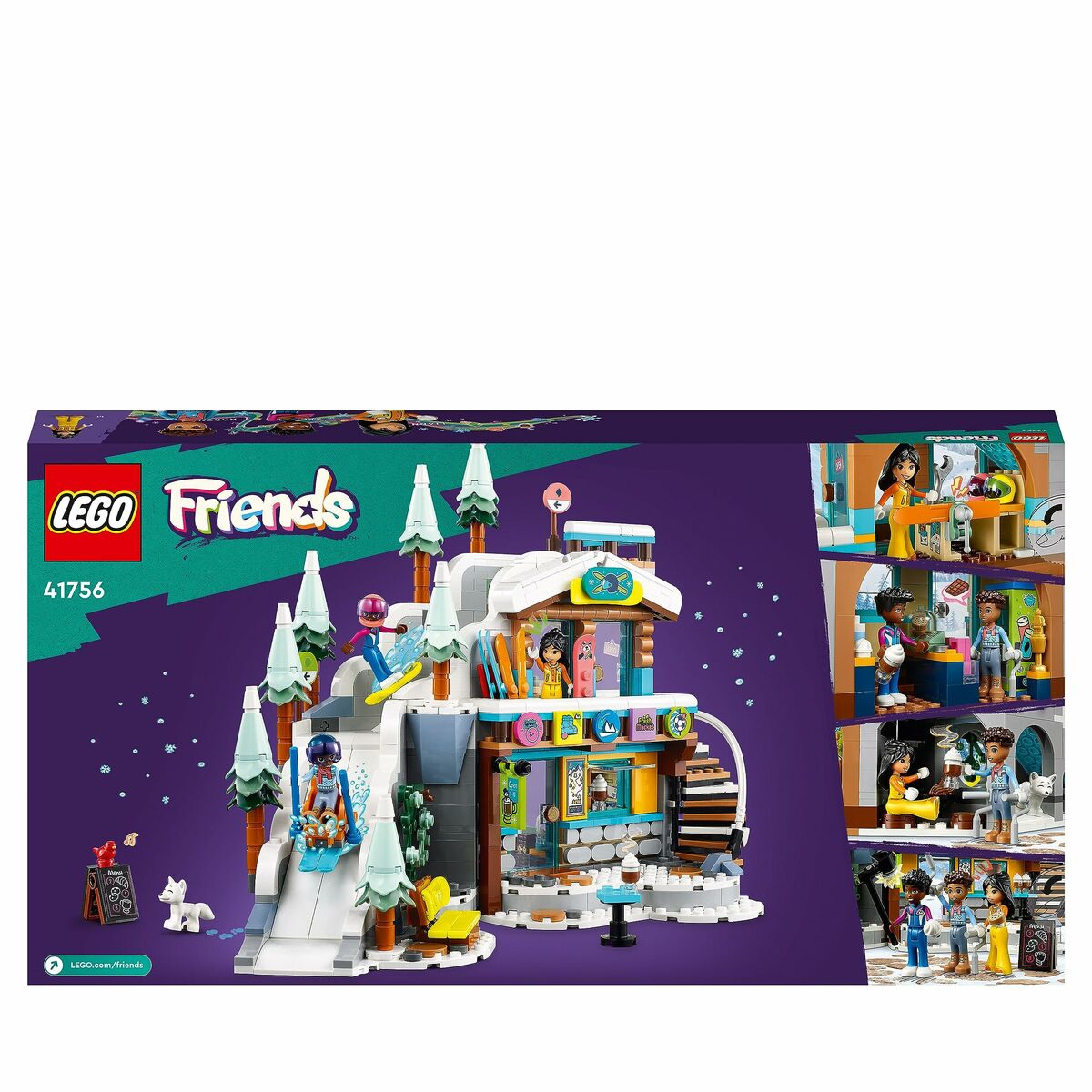 Playset Lego Friends 41756 Ski-Slope 980 Pieces - Little Baby Shop