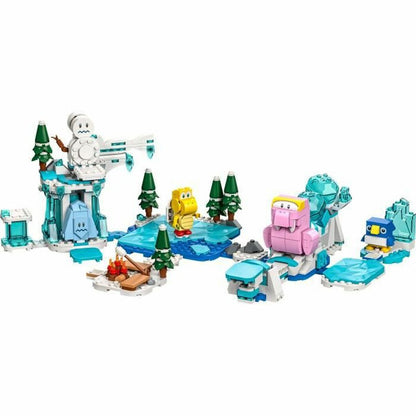 Playset Lego Super Mario 71417 Fliprus snow adventure 567 Pieces - Little Baby Shop