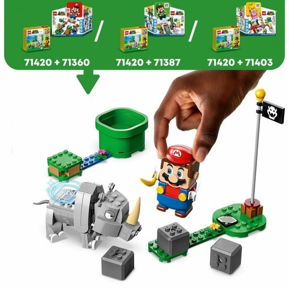 Playset Lego Super Mario 71420 - Little Baby Shop