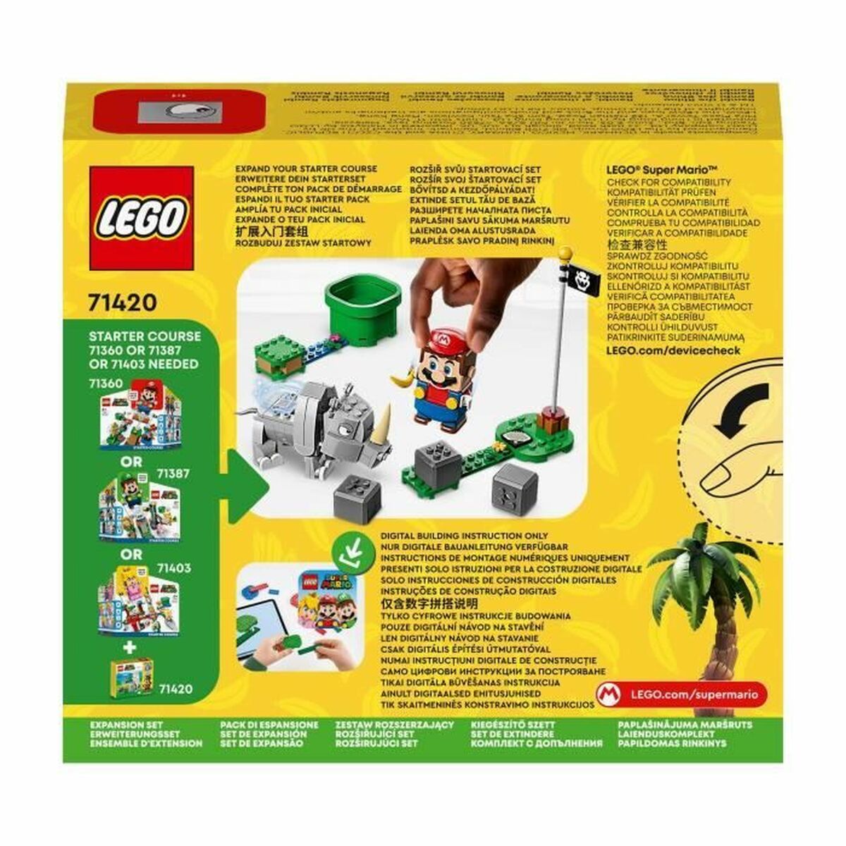 Playset Lego Super Mario 71420 - Little Baby Shop