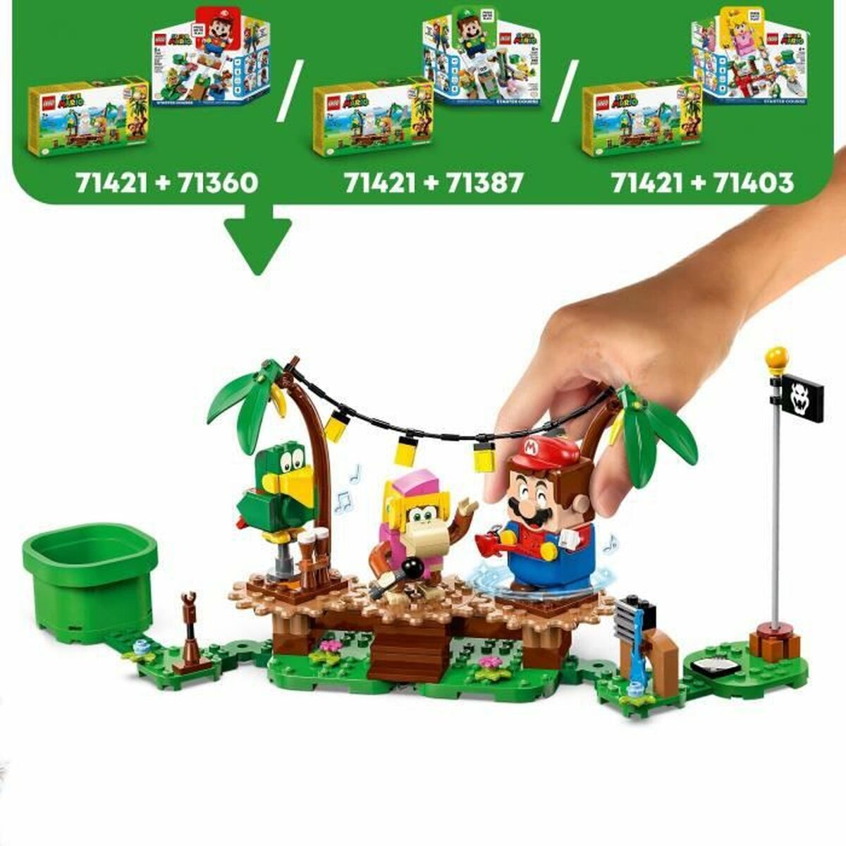 Playset Lego Super Mario 71421 - Little Baby Shop