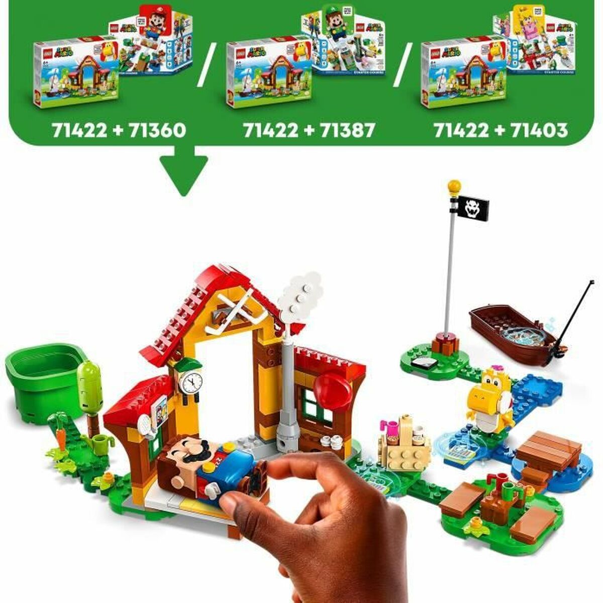 Playset Lego Super Mario 71422 - Little Baby Shop