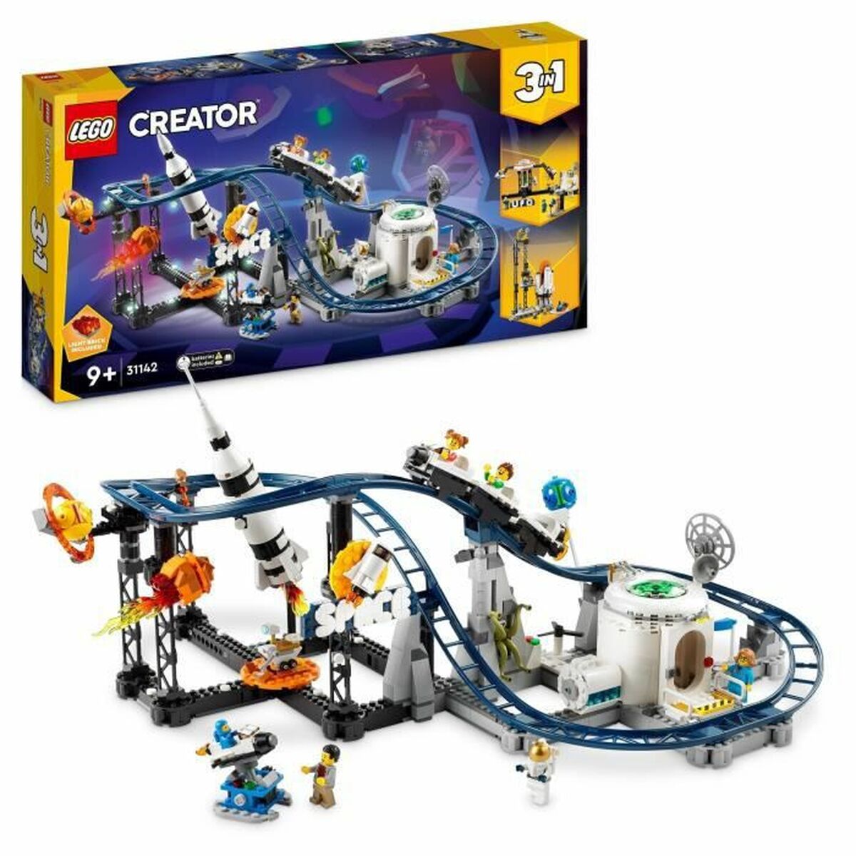 Playset Lego Creator 31142 Space Rollercoaster 874 Pieces - Little Baby Shop