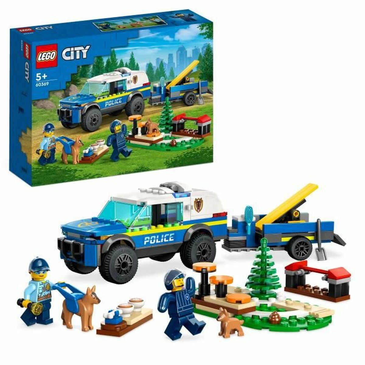 Playset Lego Police Officer + 5 Years 197 Pieces - Little Baby Shop