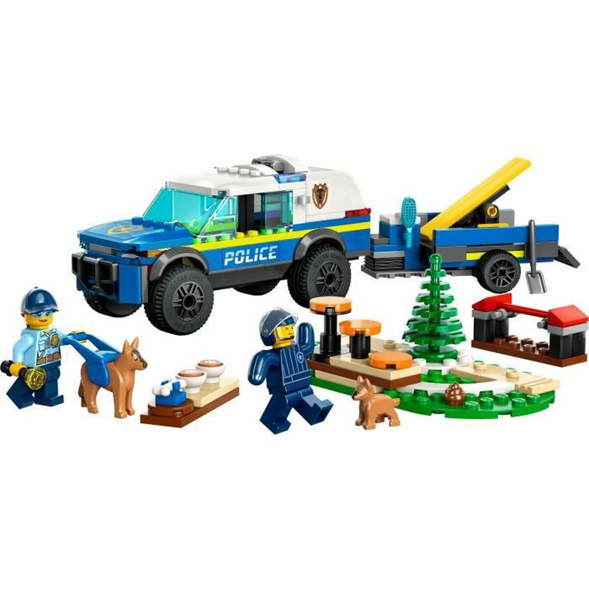 Playset Lego Police Officer + 5 Years 197 Pieces - Little Baby Shop