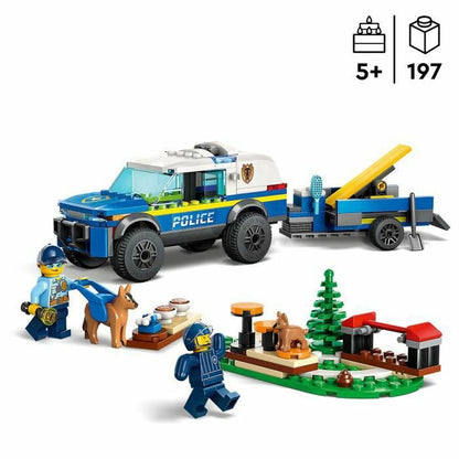 Playset Lego Police Officer + 5 Years 197 Pieces - Little Baby Shop