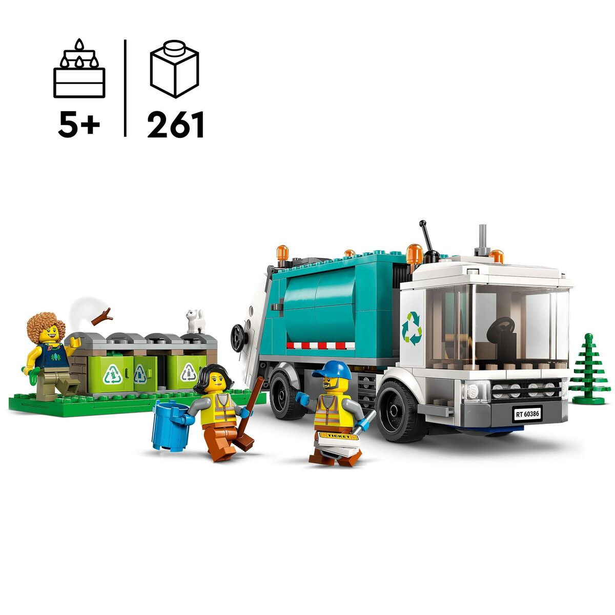 Playset Lego Garbage Truck - Little Baby Shop