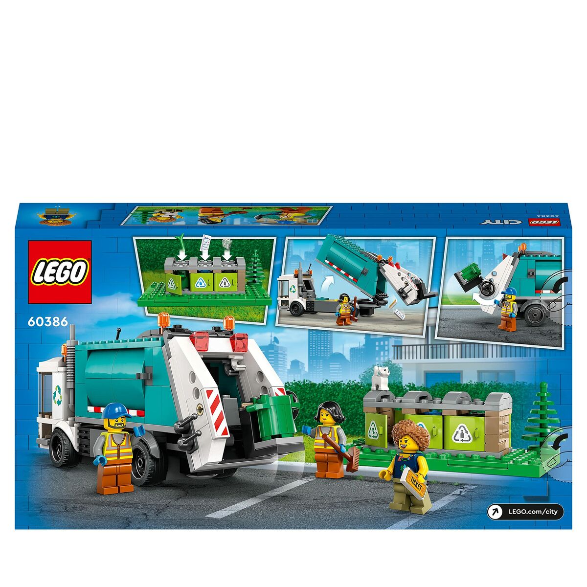 Playset Lego Garbage Truck - Little Baby Shop