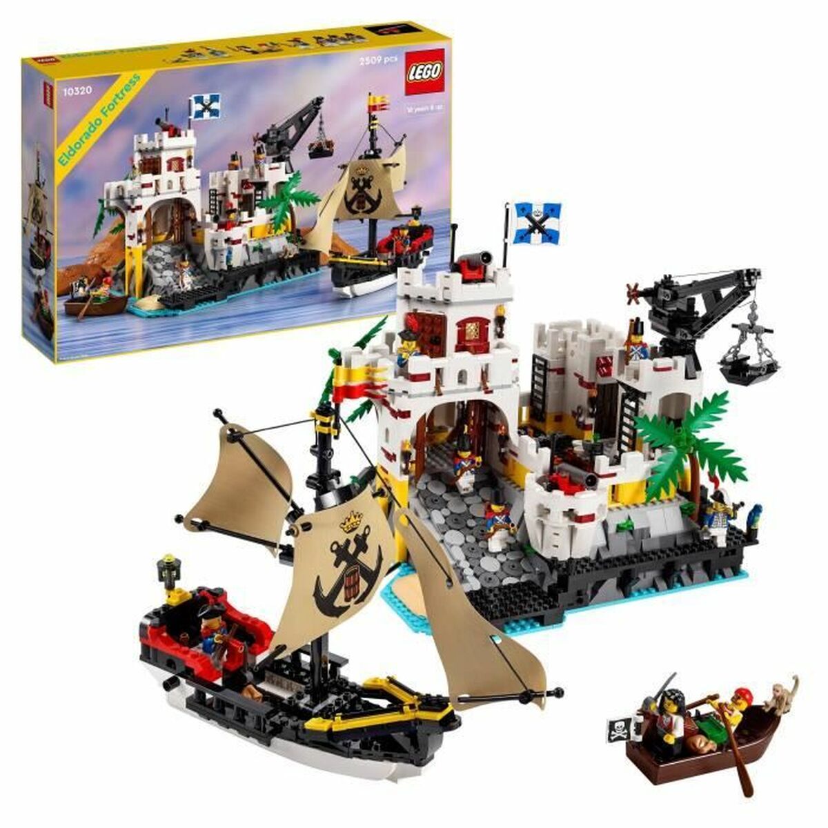 Playset Lego 10320  Eldorado Fortress - Little Baby Shop