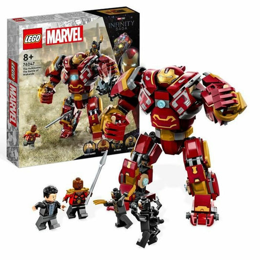 Playset Lego Marvel 76247 The Hulkbuster: The battle of Wakanda 385 Pieces - Little Baby Shop