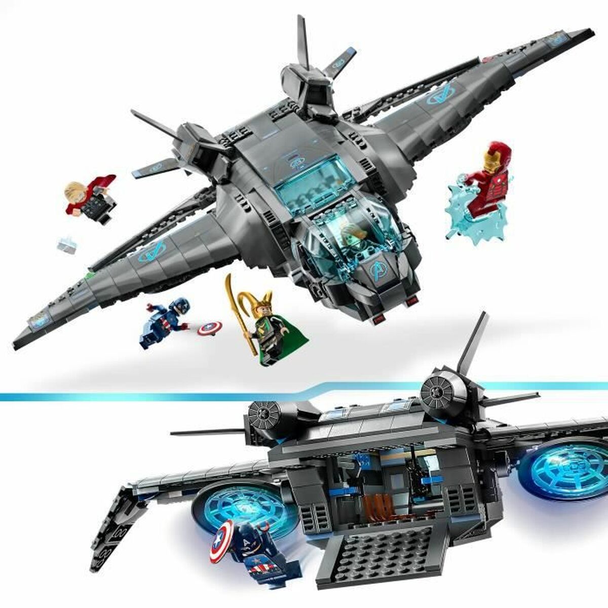 Playset Lego Marvel 76248 The Avengers Quinjet 795 Pieces - Little Baby Shop