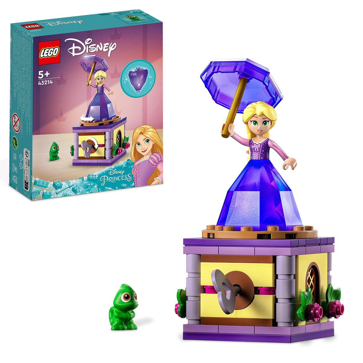 Building Game + Figures Lego Princess 43214 Rapunzing Rappilloning - Little Baby Shop